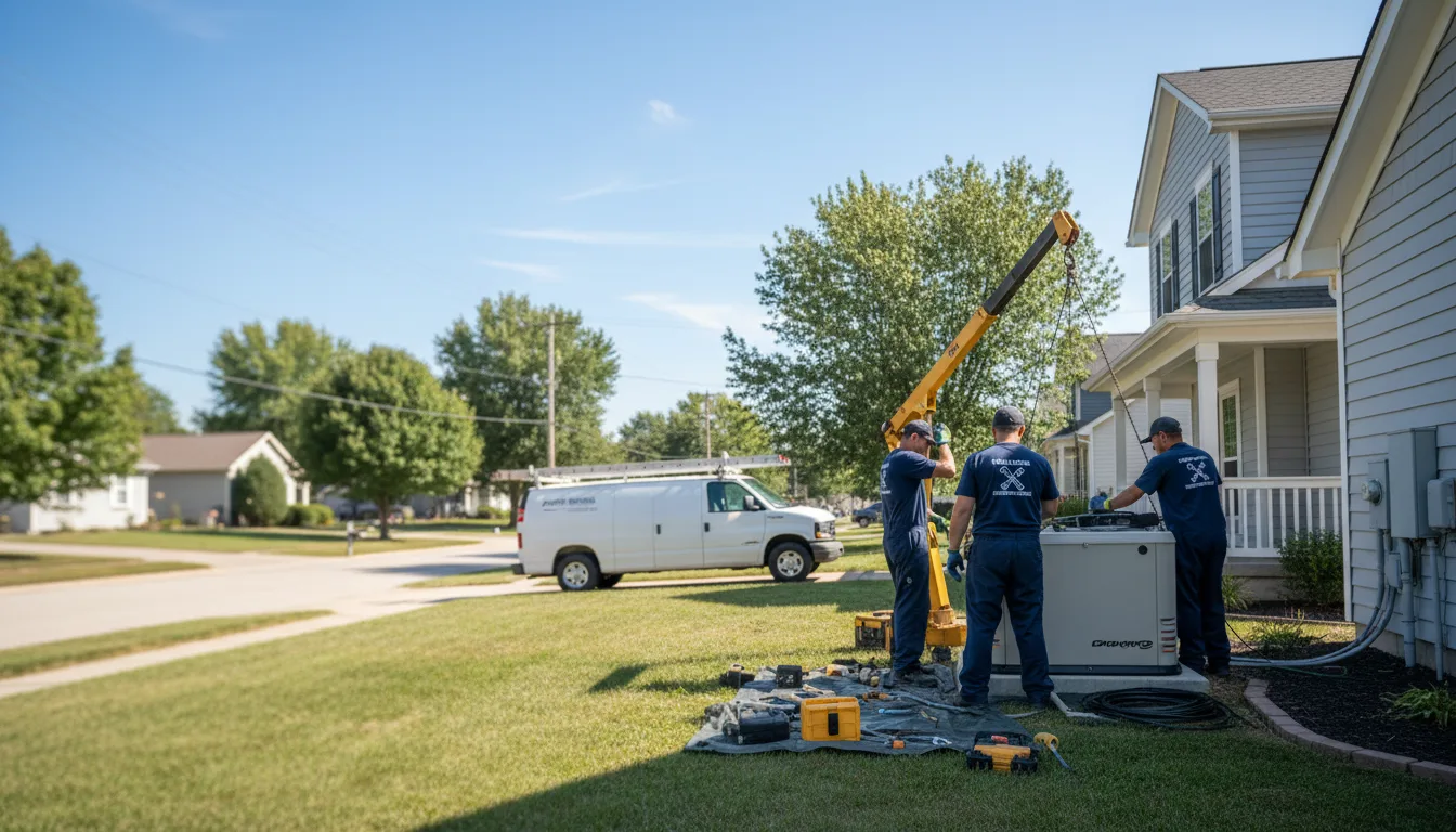 Generator Installation in Crowder, OK near me
